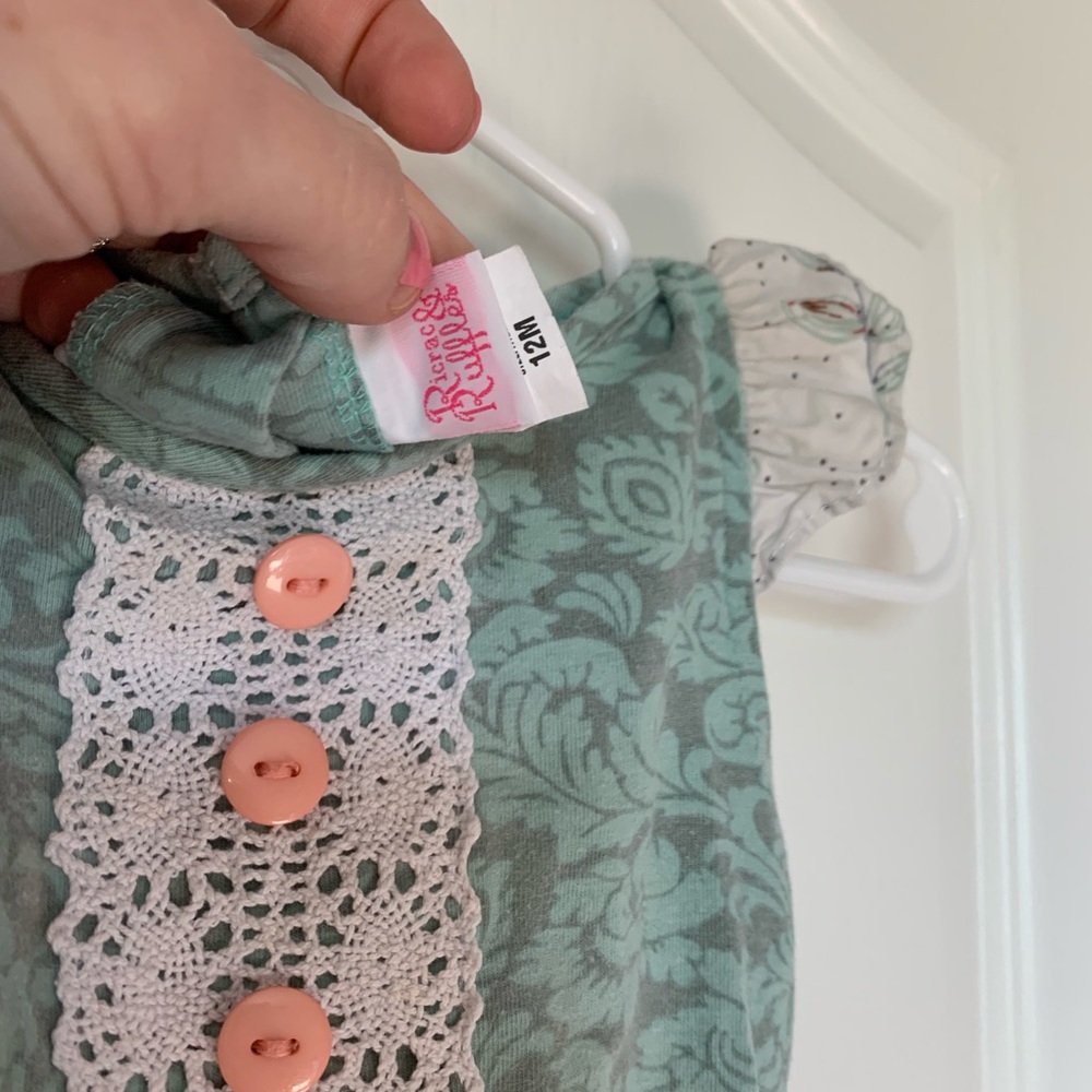 Ricrac & Ruffles romper - Picture 2 of 3